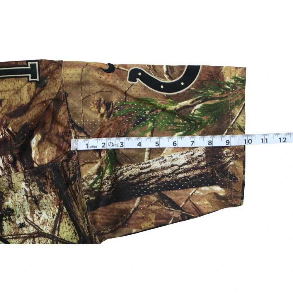 Nike NFL Indianapolis Colts Andrew Luck 12 Camo Jersey ON FIELD Mens 40 Realtree